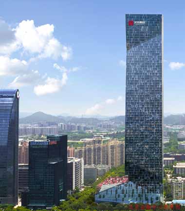 中国最高全钢结构建筑全面冲出地面